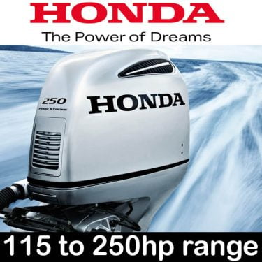 Honda 115hp - 250hp Outboard Range