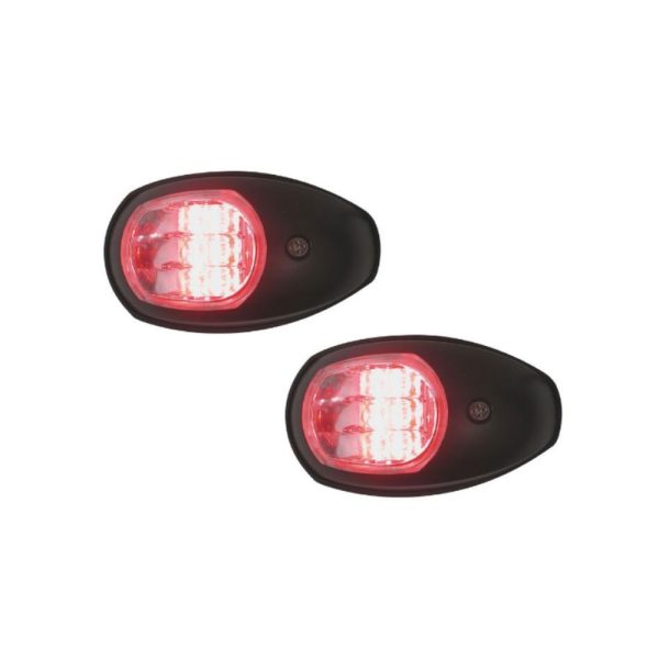 Navigation Lights – LED SIDE MOUNT (PAIR) (Black)