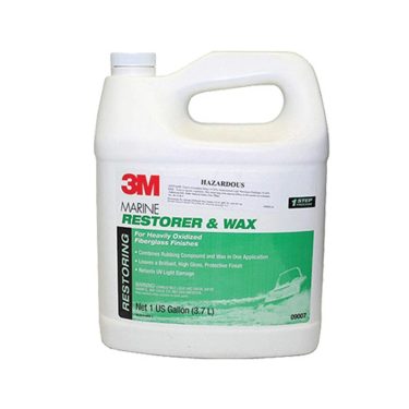 3M Marine Fibreglass Restorer and Wax 3.78L